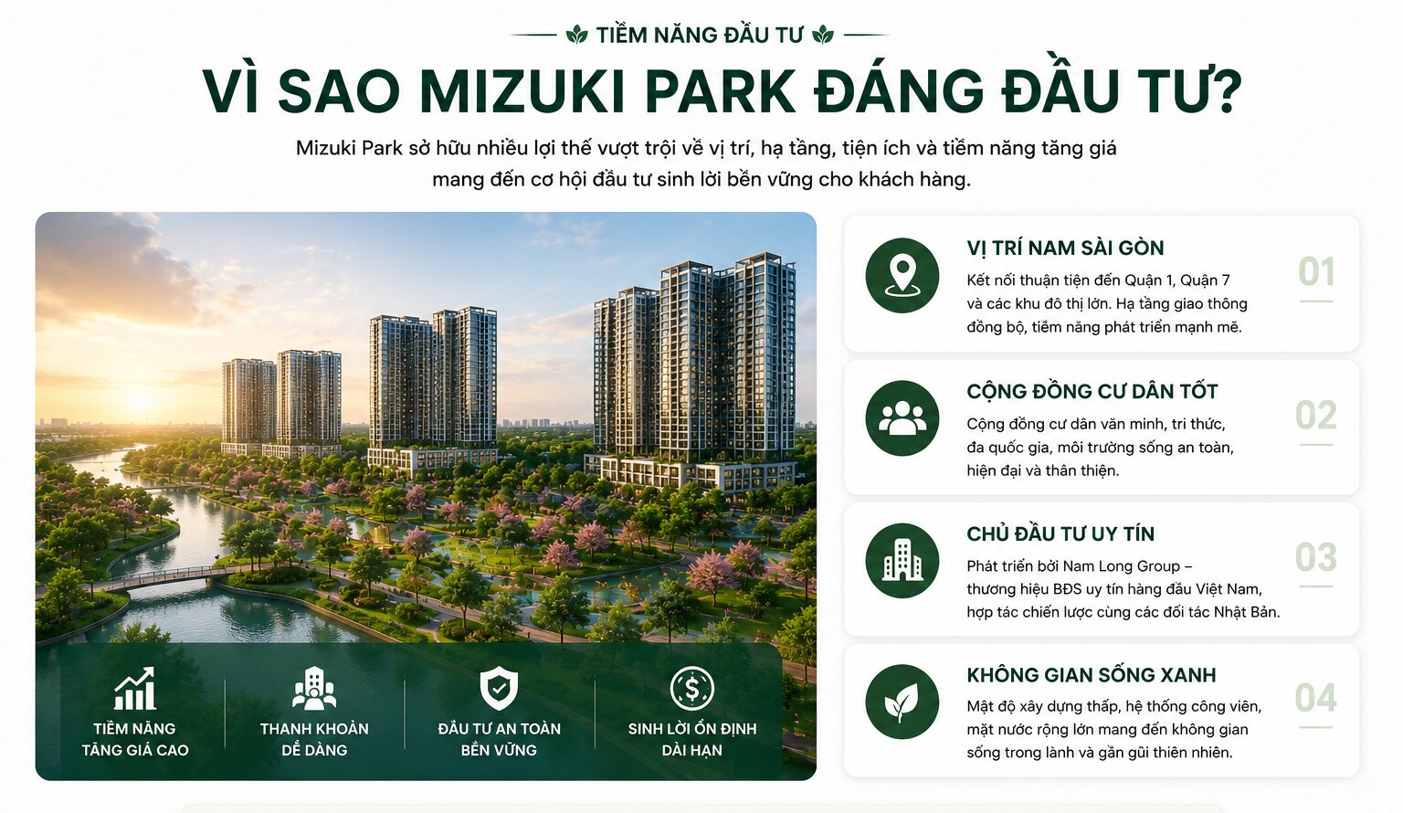 Mizuki Park đáng đầu tư
