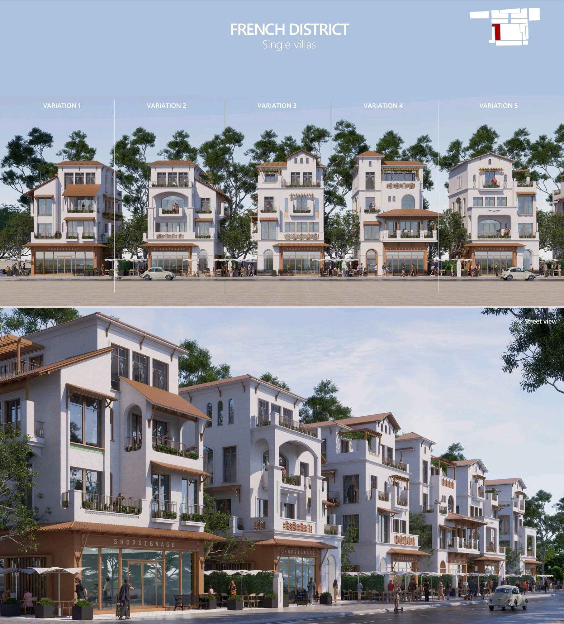 Phối cảnh Blanca City